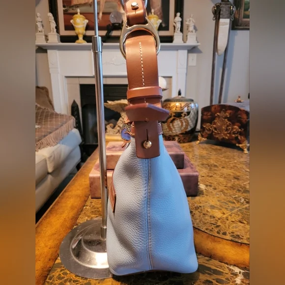 Dooney & Bourke Blue and Brown Women's Bag NWOT - Picture 3 of 15